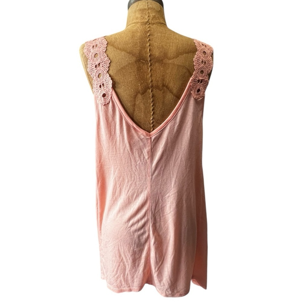Hybrid Weekend Vibes Orange Tank Top L NWOT - Picture 3 of 6